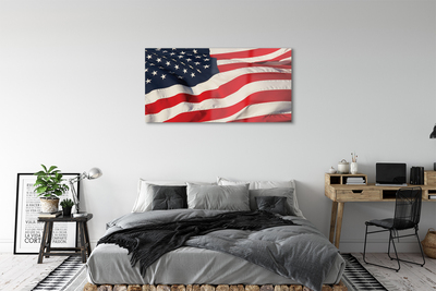 Quadro acrílico Bandeira dos Estados Unidos