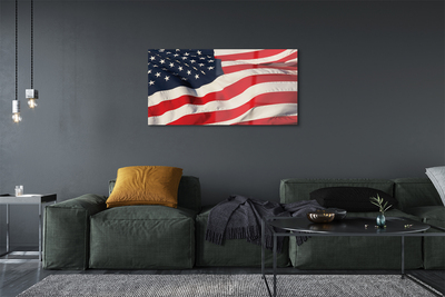 Quadro acrílico Bandeira dos Estados Unidos