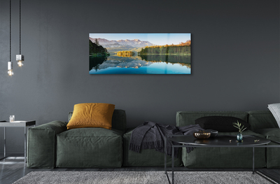 Quadro acrílico Alemanha Montanhas Lago Floresta