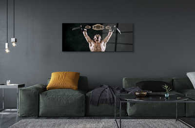 Pintura acrílica Cinto masculino