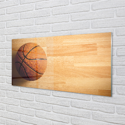 Pintura acrílica Basquete no chão