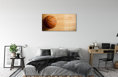 Pintura acrílica Basquete no chão