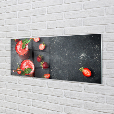 Pintura acrílica Smoothie de morango