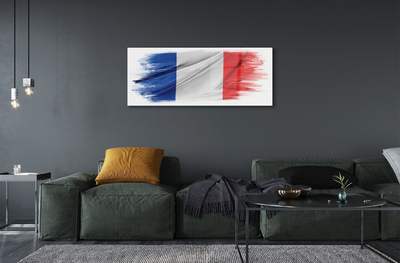 Quadro acrílico Bandeira da França