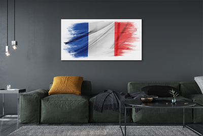 Quadro acrílico Bandeira da França