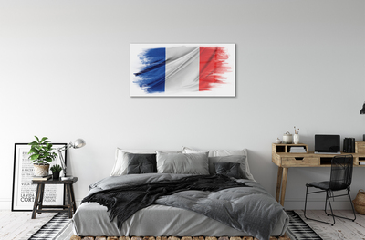 Quadro acrílico Bandeira da França