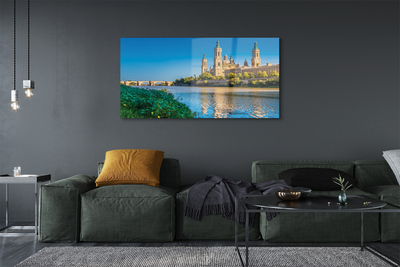 Pintura acrílica Rio Catedral da Espanha