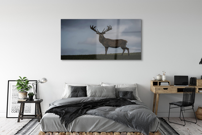 Pintura acrílica Noite dos Veados