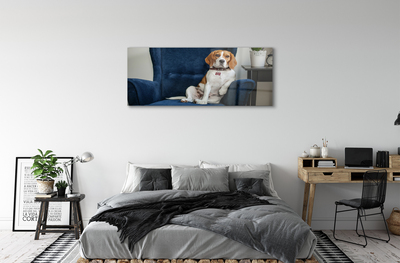 Pintura acrílica Cachorro sentado