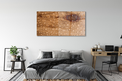 Pintura acrílica Gotas de água e madeira