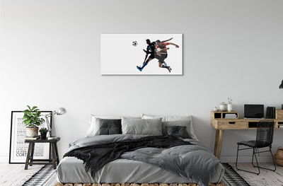 Pintura acrílica Futebol masculino