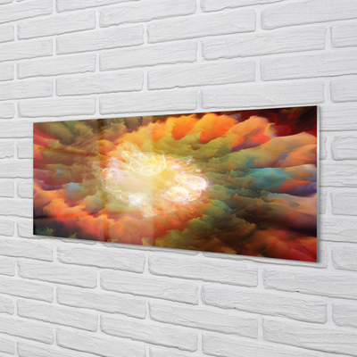 Quadro acrílico Padrões fractais abstratos