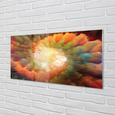 Quadro acrílico Padrões fractais abstratos