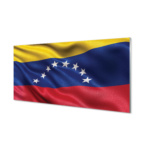 Quadro acrílico bandeira venezuelana