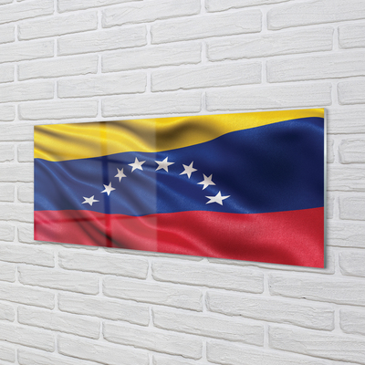 Quadro acrílico bandeira venezuelana