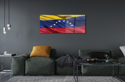 Quadro acrílico bandeira venezuelana
