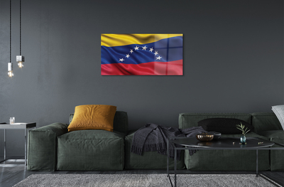 Quadro acrílico bandeira venezuelana