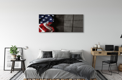 Pintura acrílica Bandeira dos Estados Unidos