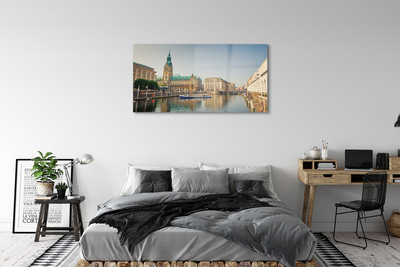 Quadro acrílico Catedral do Rio Alemanha em Hamburgo