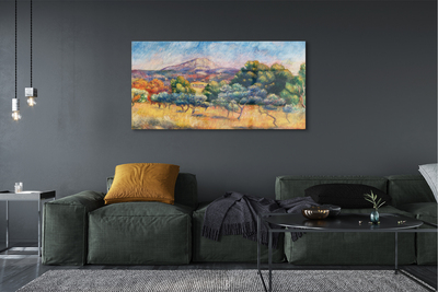 Quadro acrílico Monte Sainte-Victoria - Pierre Auguste Renoir