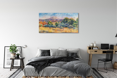 Quadro acrílico Monte Sainte-Victoria - Pierre Auguste Renoir