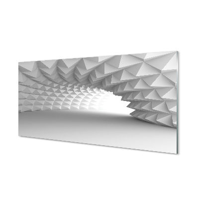 Pintura acrílica Túnel cônico 3D