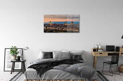 Quadro acrílico Itália Panorama das montanhas da catedral