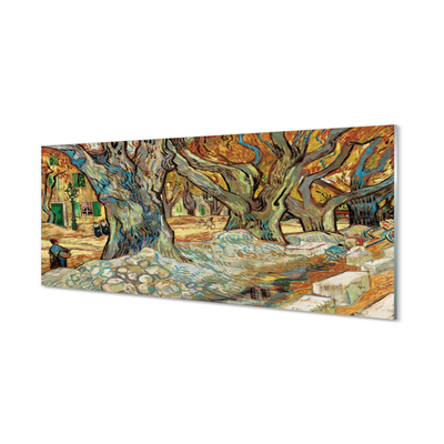 Quadro acrílico Reparando a Estrada - Vincent van Gogh