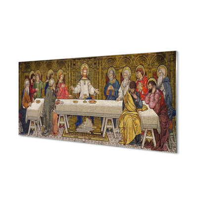 Pintura acrílica A peça A Última Ceia