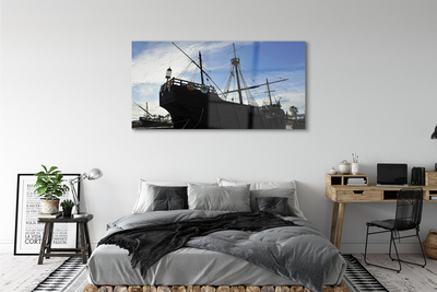 Quadro acrílico Navio do Céu