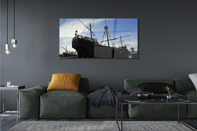 Quadro acrílico Navio do Céu