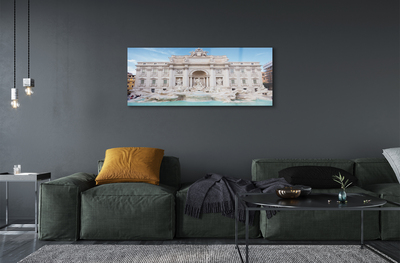 Quadro acrílico Fonte da Catedral de Roma