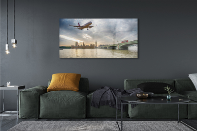 Quadro acrílico Plano de nuvem