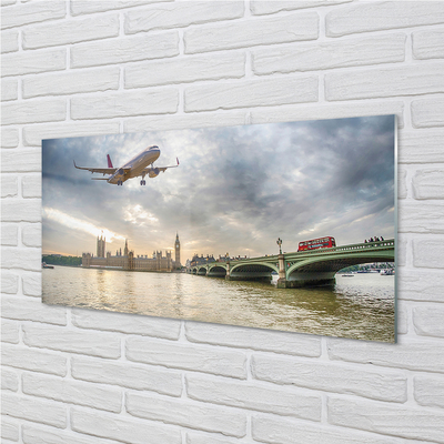 Quadro acrílico Plano de nuvem