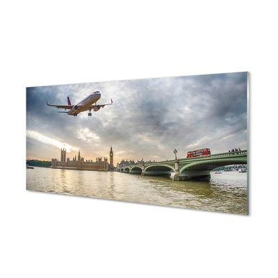 Quadro acrílico Plano de nuvem