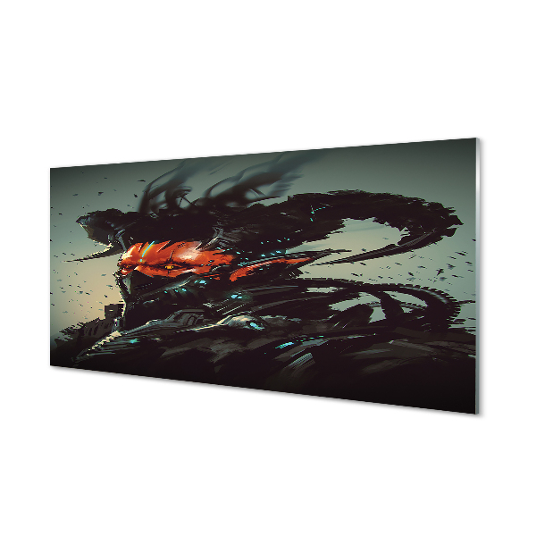 Quadro acrílico Uma figura sombria e assustadora