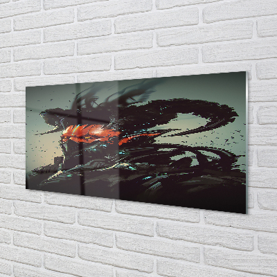 Quadro acrílico Uma figura sombria e assustadora