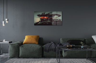 Quadro acrílico Uma figura sombria e assustadora