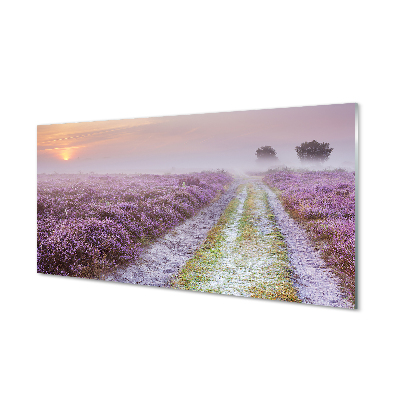 Pintura acrílica Campo de urze