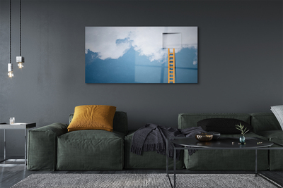 Pintura acrílica Escada para o Céu