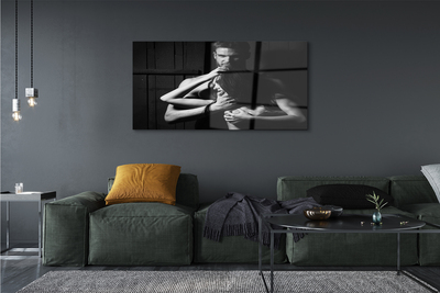 Quadro acrílico Mulher homem