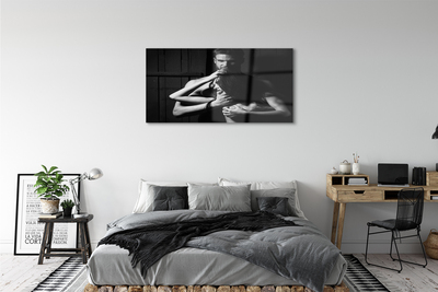 Quadro acrílico Mulher homem