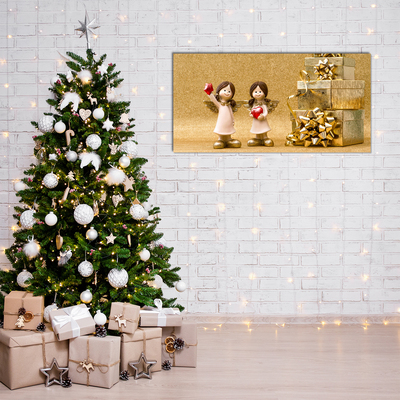 Quadro acrílico Presentes Feriados Anjos Decorações