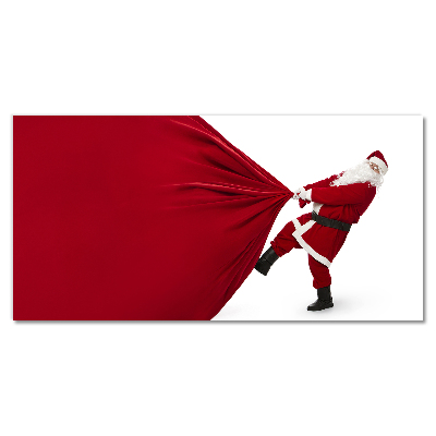 Quadro acrílico Presentes de Natal do Papai Noel