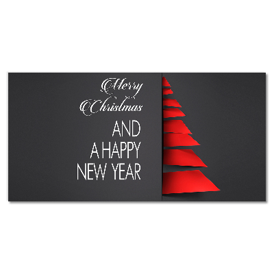 Quadro acrílico Decoração abstrata para árvore de Natal