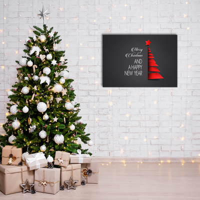 Quadro acrílico Decoração abstrata para árvore de Natal
