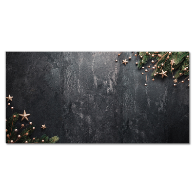 Quadro acrílico Decorações para árvores de Natal Estrelas de Natal