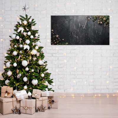 Quadro acrílico Decorações para árvores de Natal Estrelas de Natal