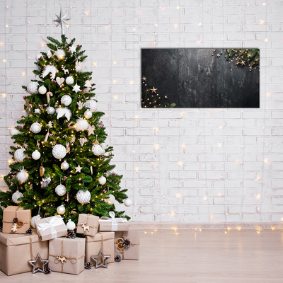 Quadro acrílico Decorações para árvores de Natal Estrelas de Natal