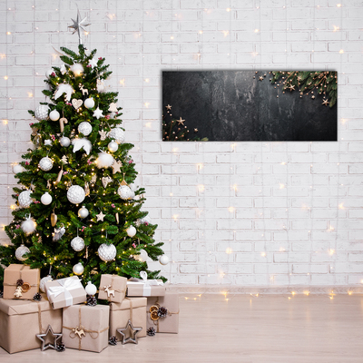 Quadro acrílico Decorações para árvores de Natal Estrelas de Natal
